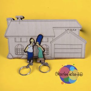 Casa Portachiavi Coppia #15
