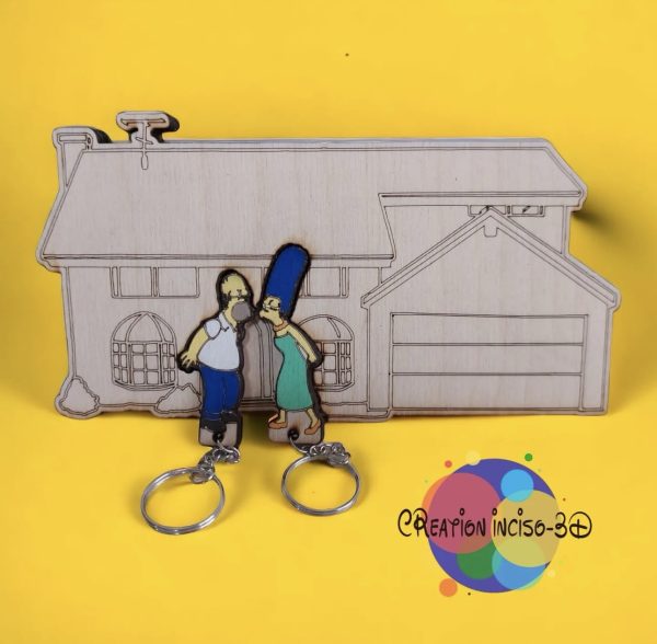Casa Portachiavi Coppia #15